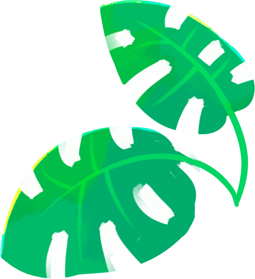 Above leaf